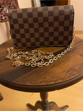Daisy Rose Checkered crossbody Bag